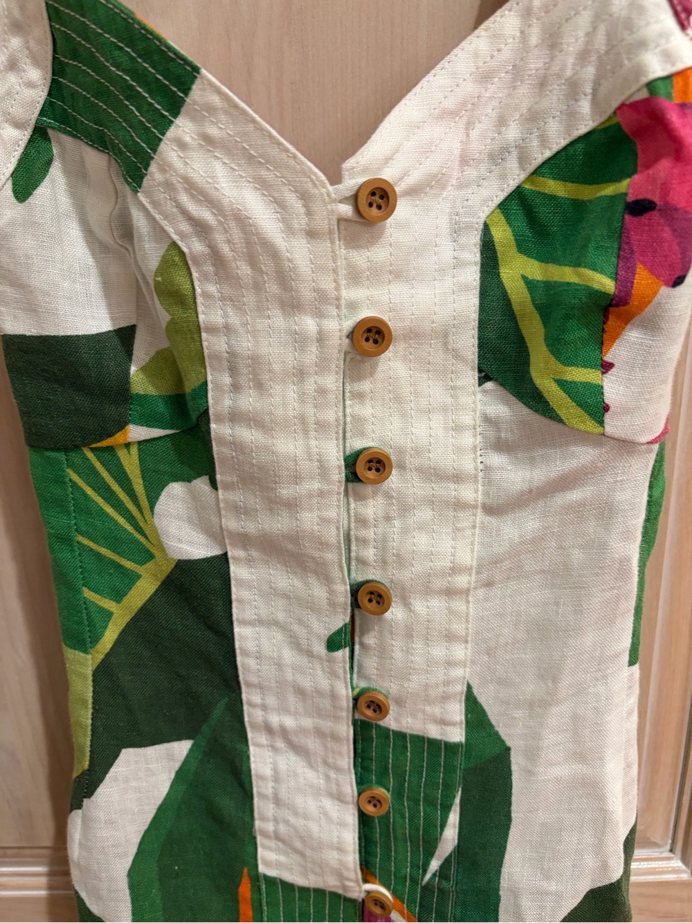 Farm Rio mini linen dress - Picture 3 of 5